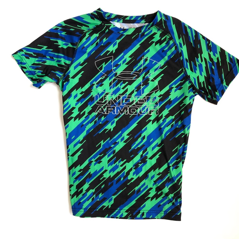 Under Armour kids' heatgear shirt.